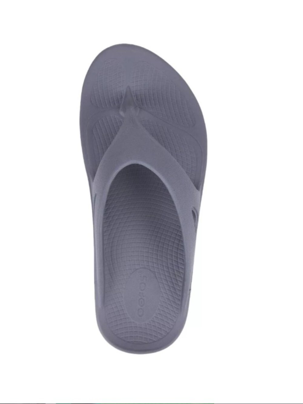 OOFOS Men's Slate Oofos OOriginal Thong Sandals